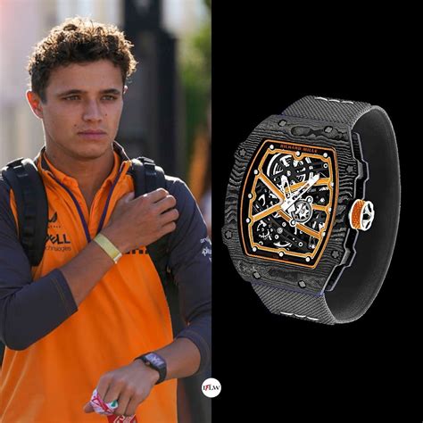 richard mille lando norris watch|formula 1 driver watches.